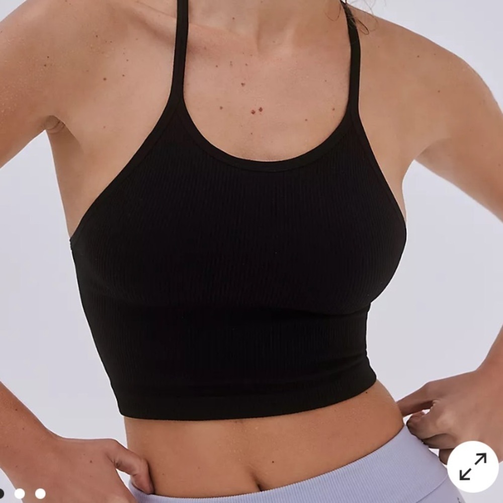 Free People Movement Happiness Runs Crop Tank NWOT